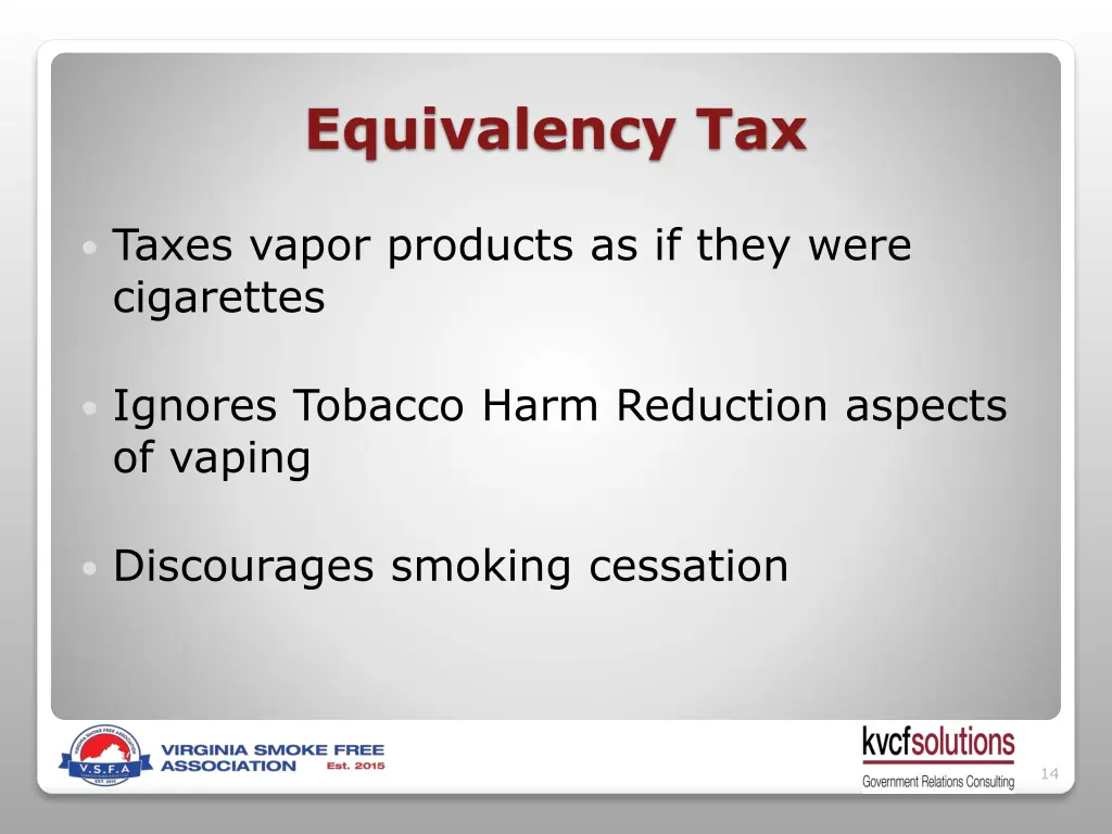 equivalency tax