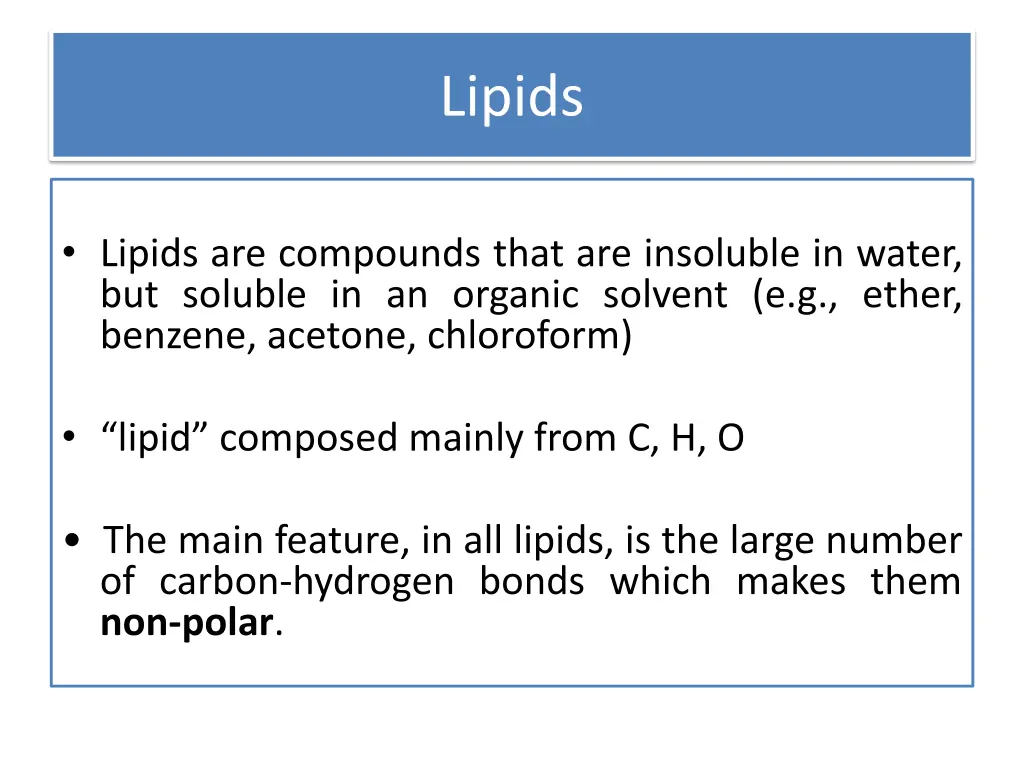 lipids