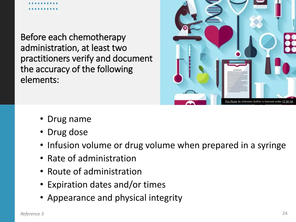 before each chemotherapy before each chemotherapy