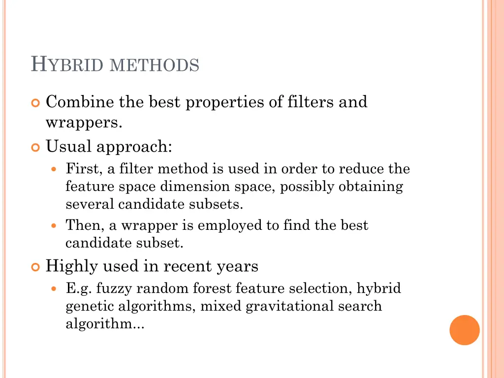 h ybrid methods