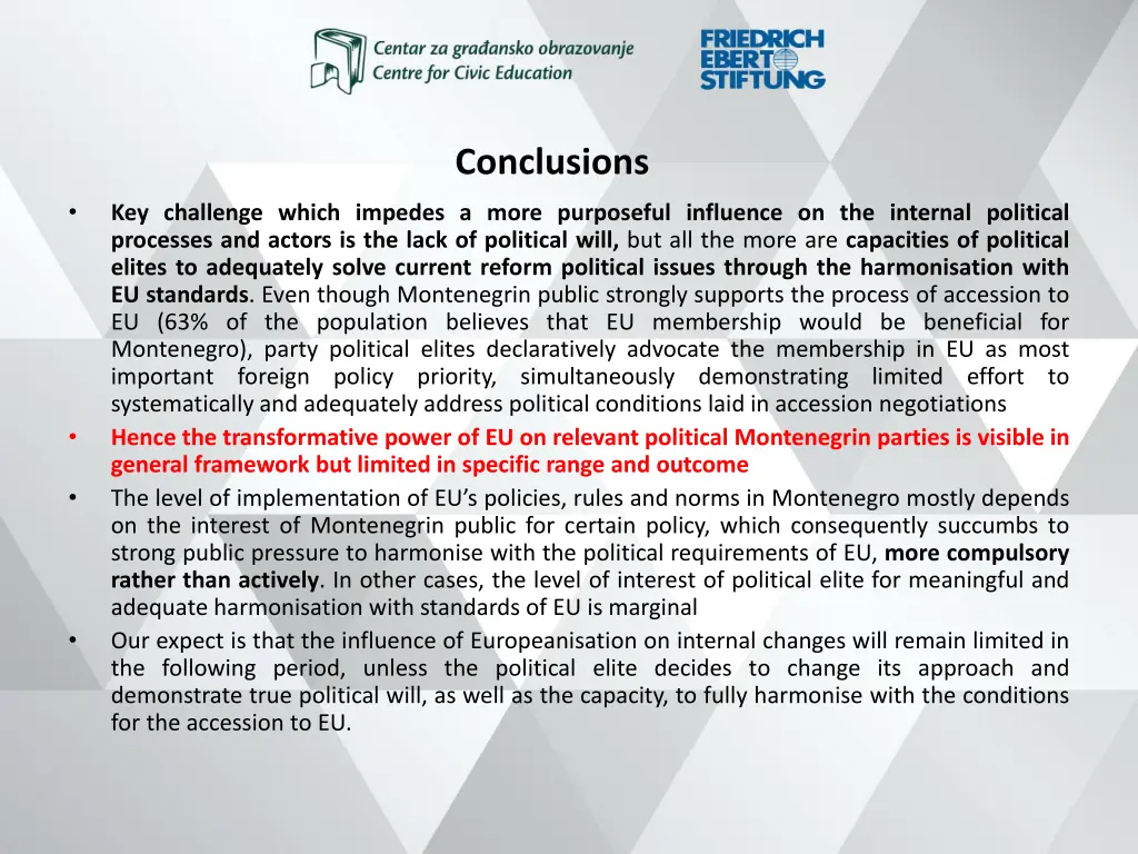 conclusions 1