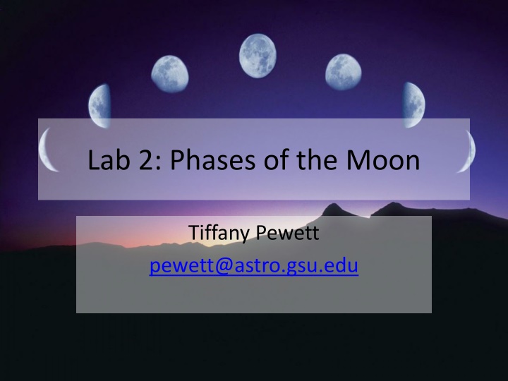 lab 2 phases of the moon
