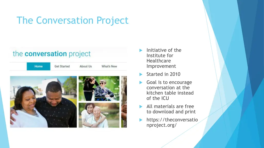 the conversation project