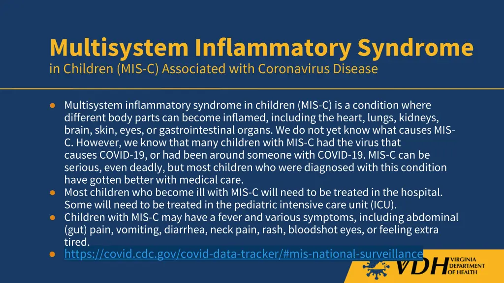 multisystem inflammatory syndrome in children