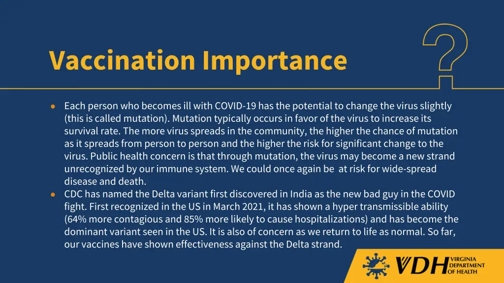 vaccination importance