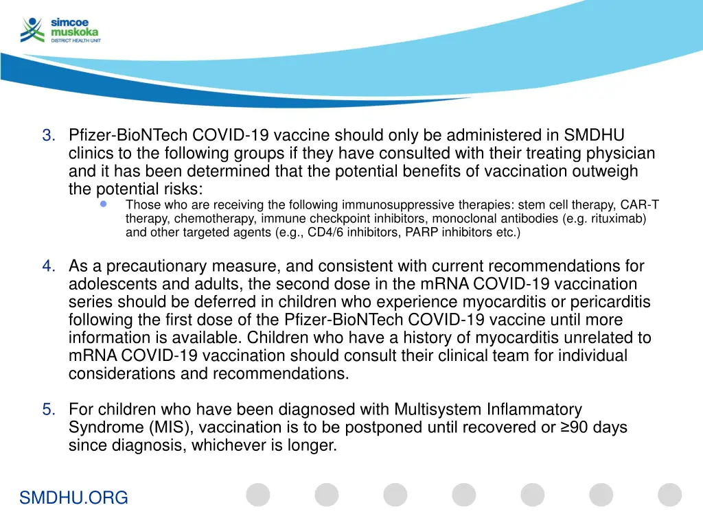3 pfizer biontech covid 19 vaccine should only