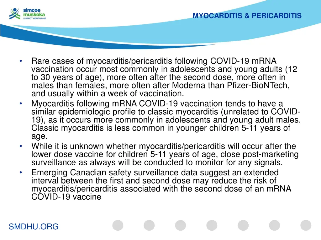 myocarditis pericarditis