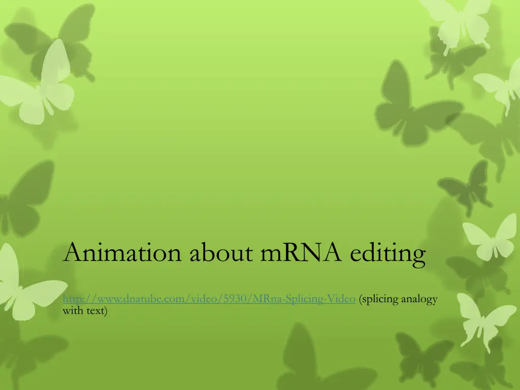 animation about mrna editing