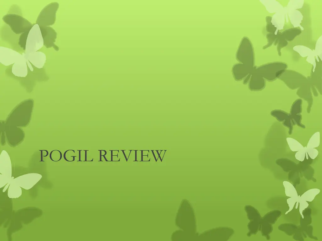 pogil review