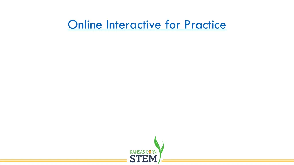 online interactive for practice