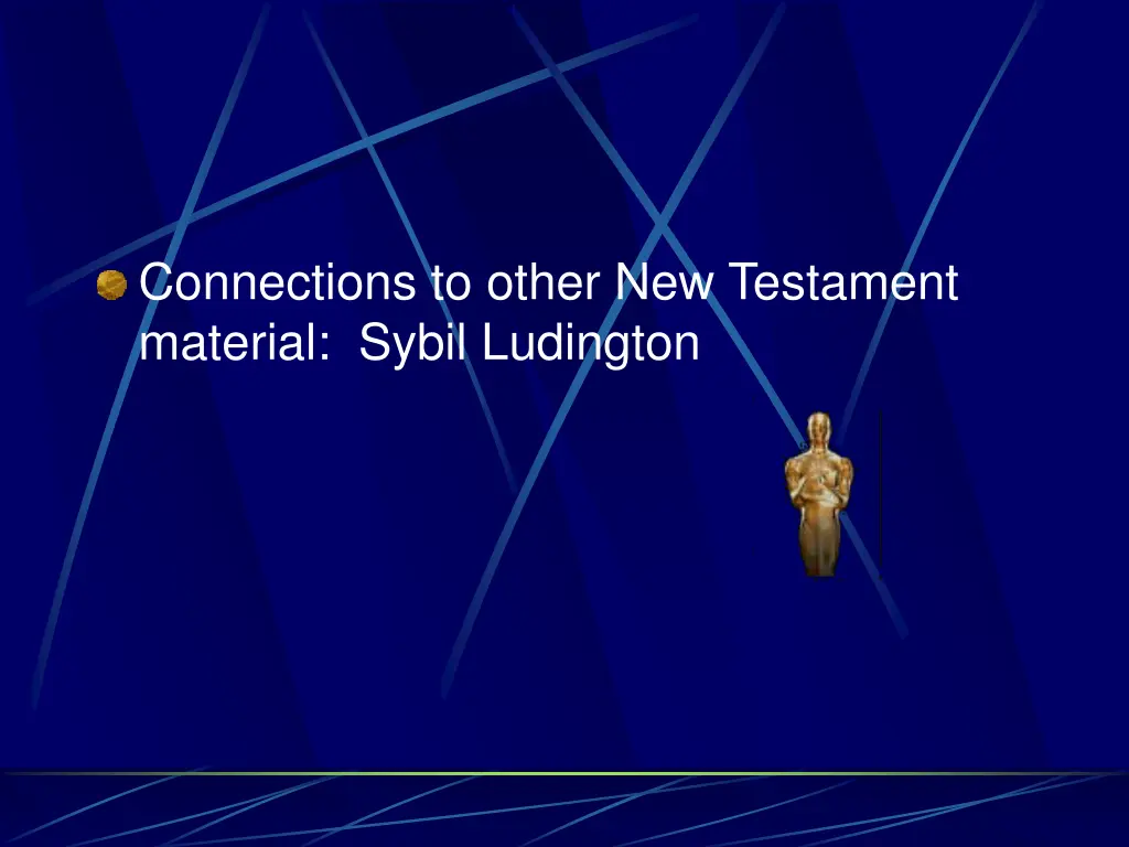 connections to other new testament material sybil