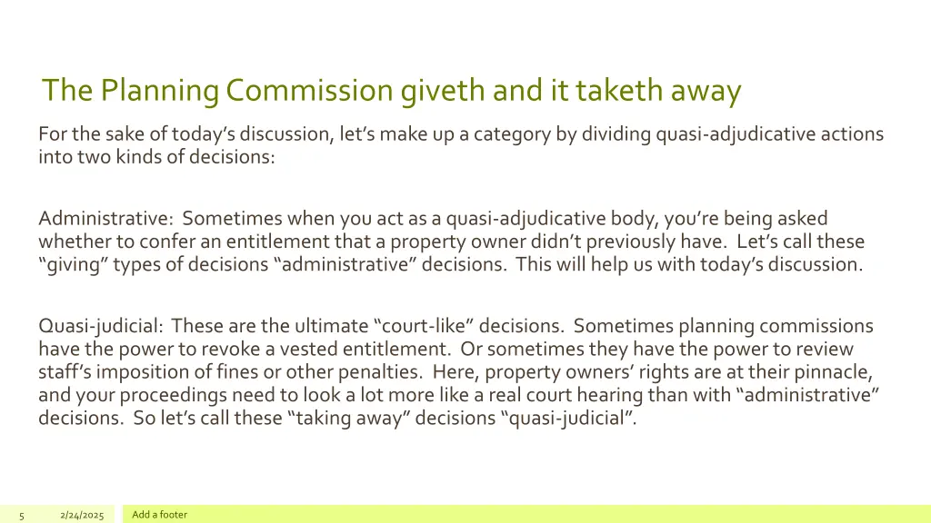 the planning commission giveth and it taketh away
