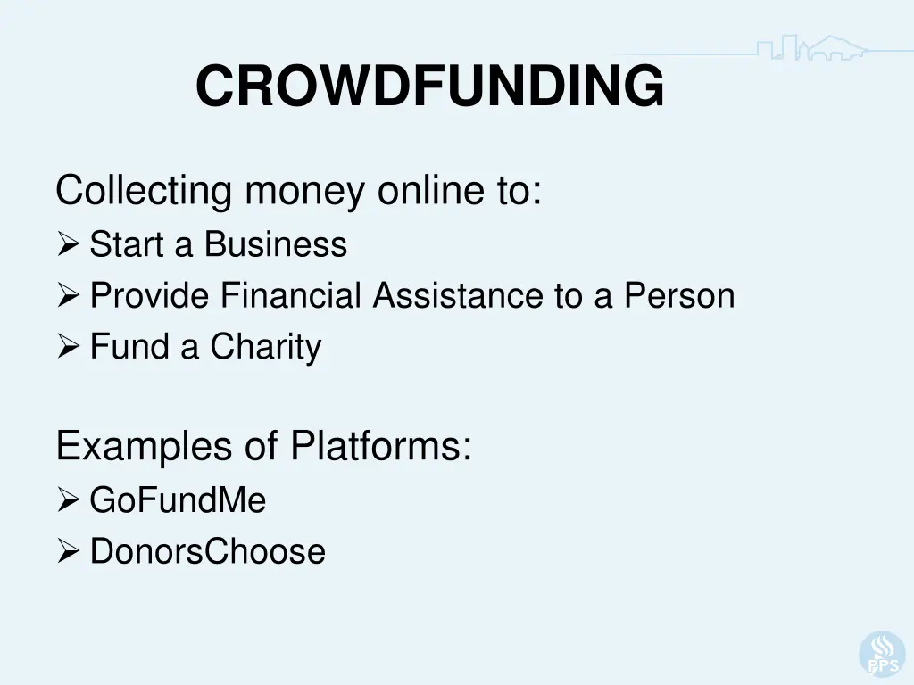 crowdfunding