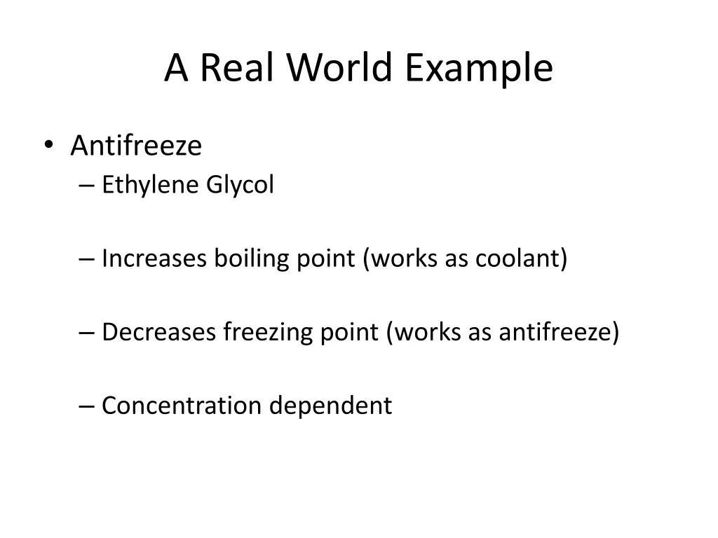 a real world example