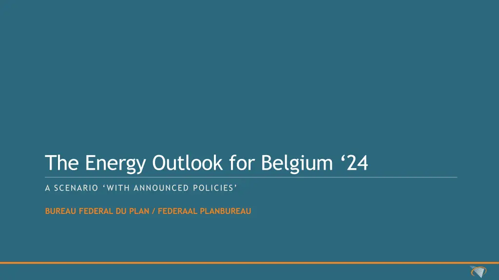 the energy outlook for belgium 24 1