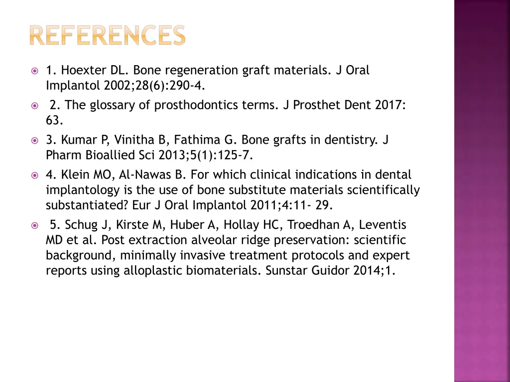 references