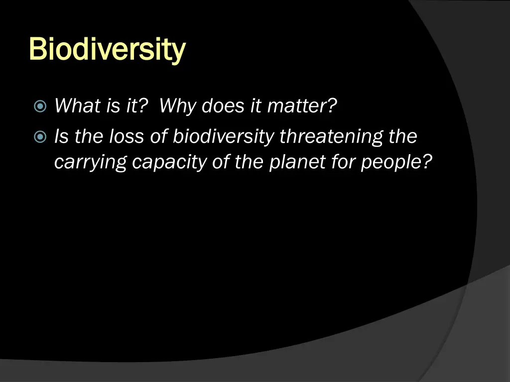 biodiversity biodiversity
