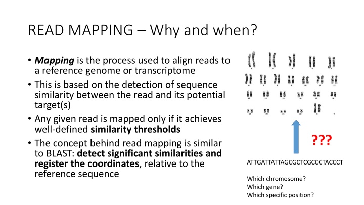 read mapping why and when