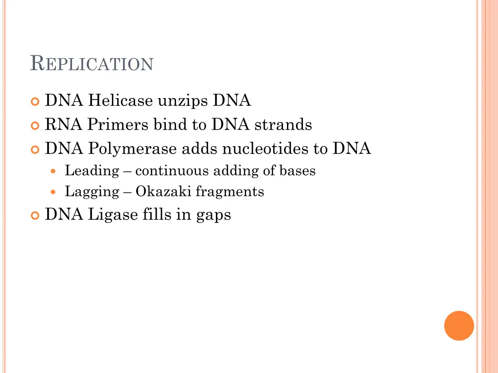 r eplication 1