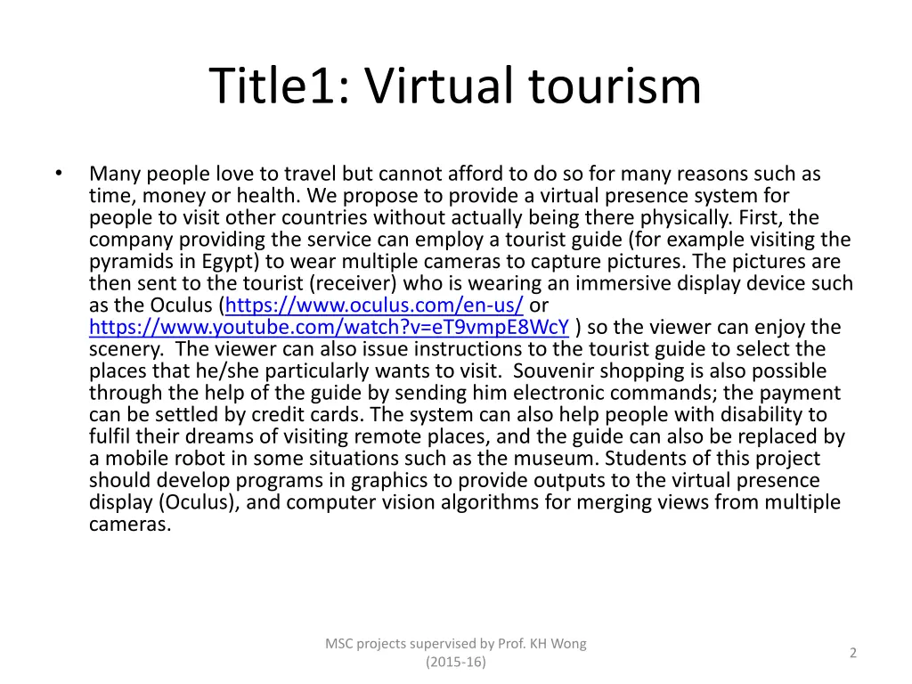 title1 virtual tourism