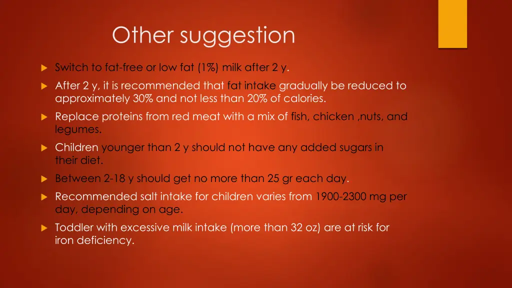 other suggestion