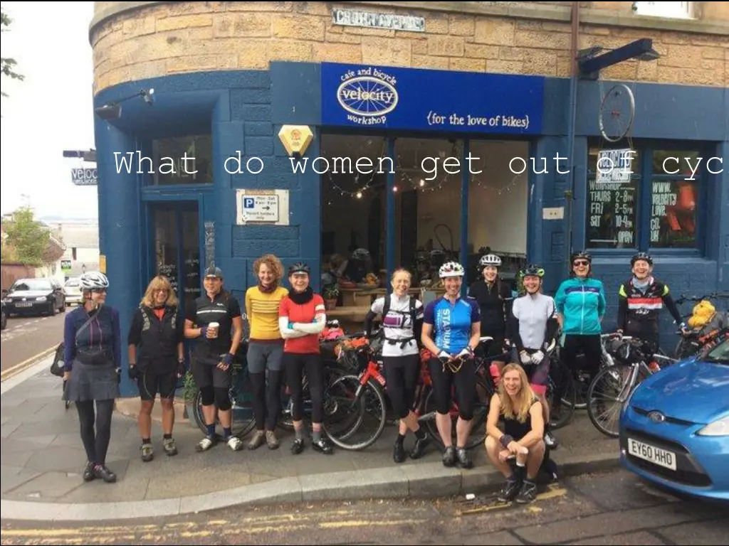 what do women get out of cycling