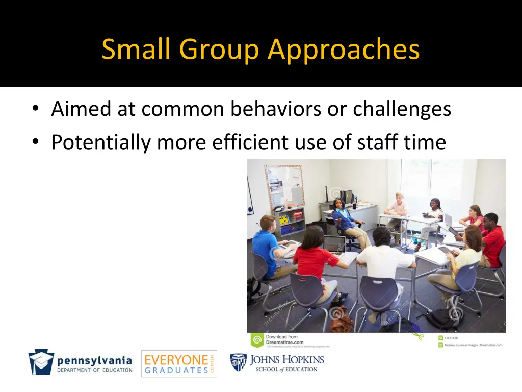small group approaches