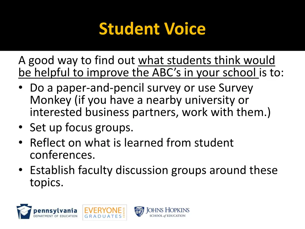student voice 1