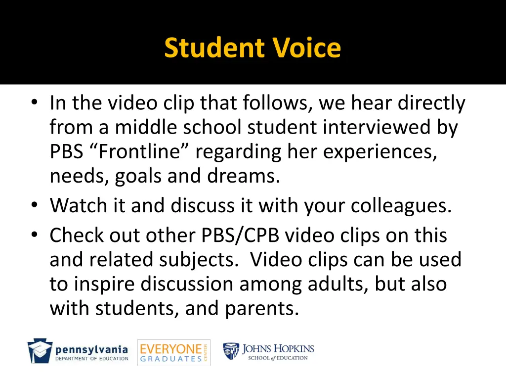 student voice 2