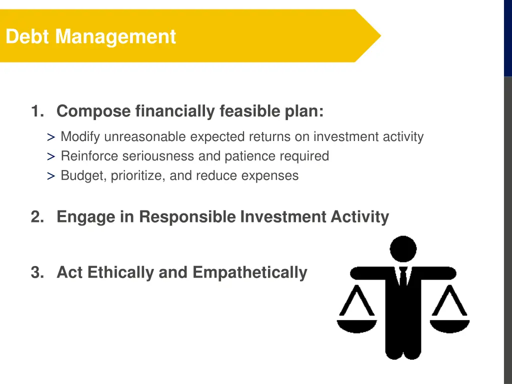 debt management