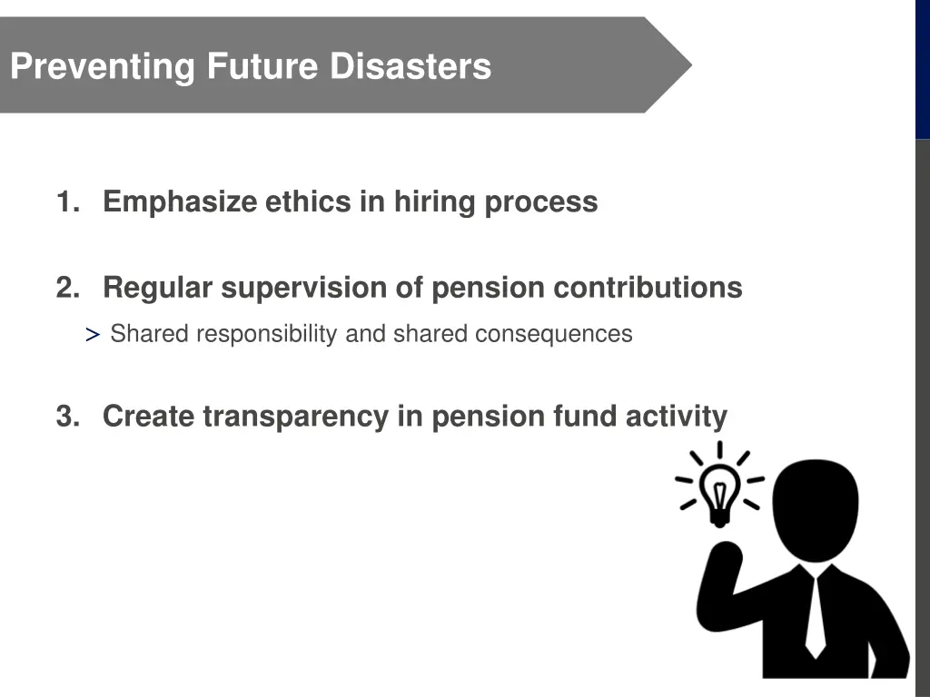 preventing future disasters 1