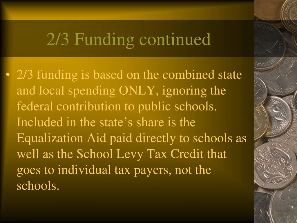2 3 funding continued