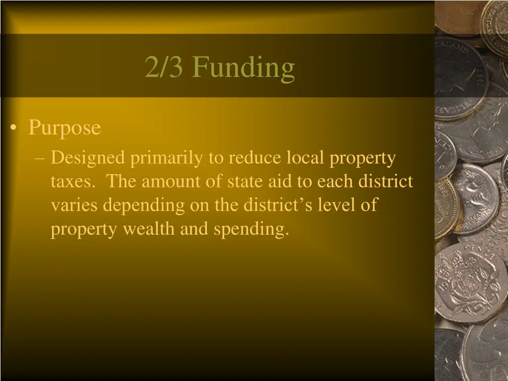 2 3 funding