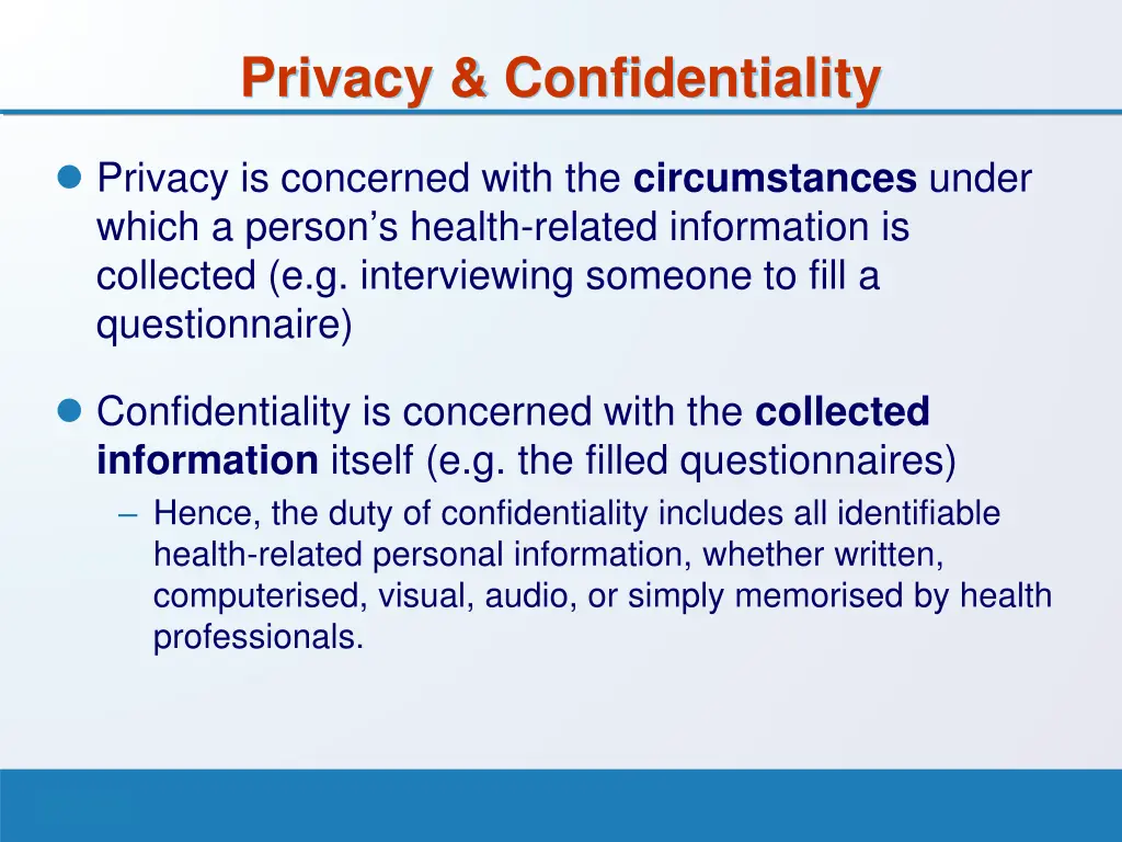 privacy confidentiality 1
