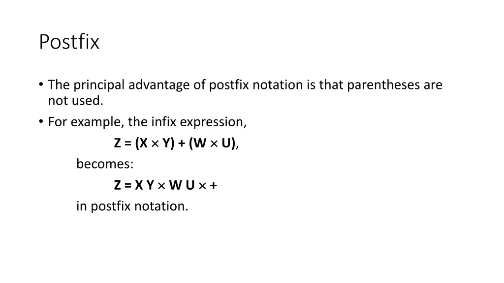 postfix