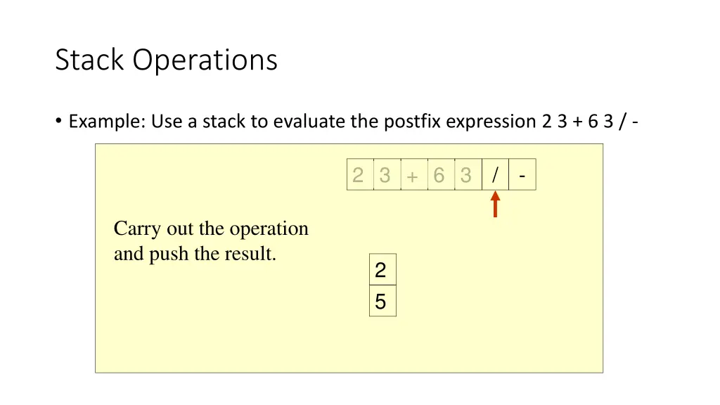 stack operations 3