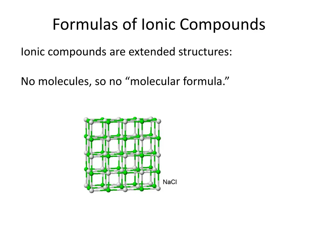 formulas of ionic compounds 2
