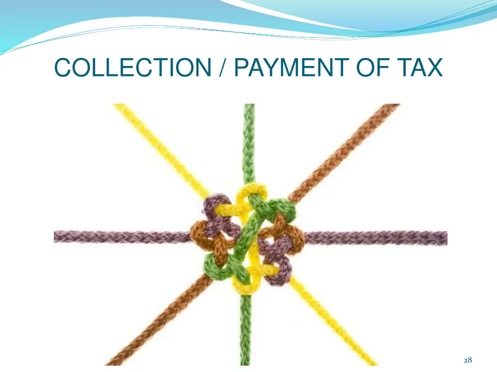 collection payment of tax