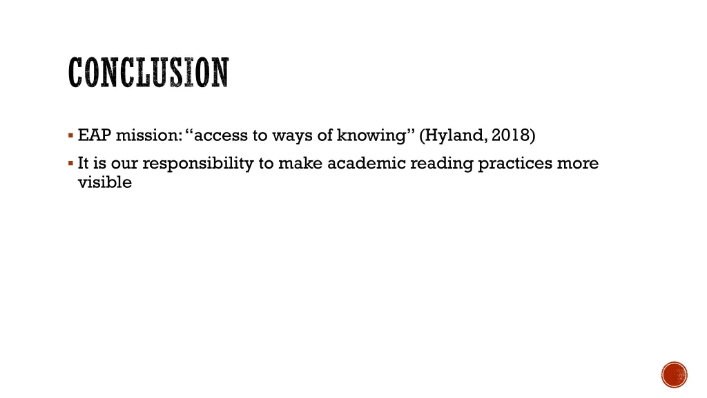conclusion