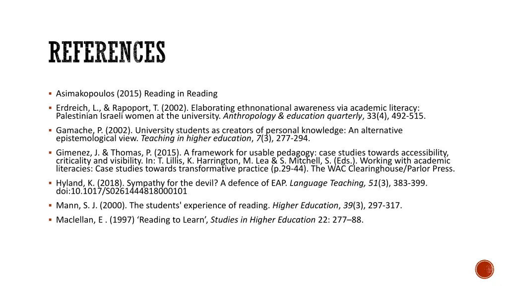 references