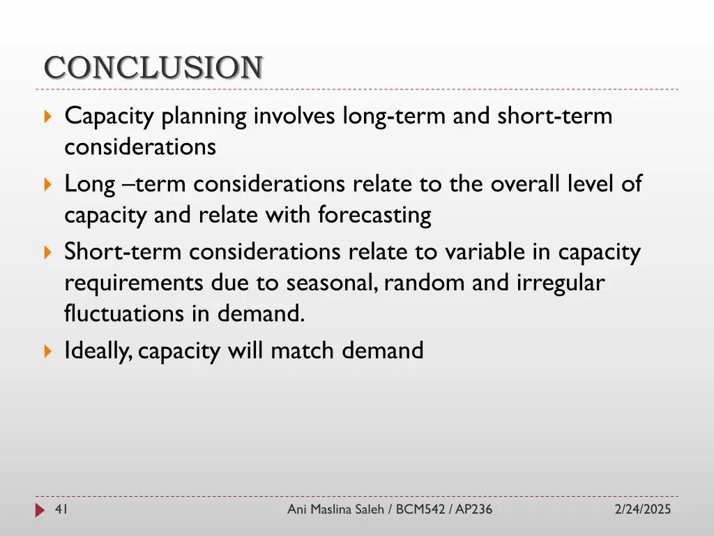 conclusion