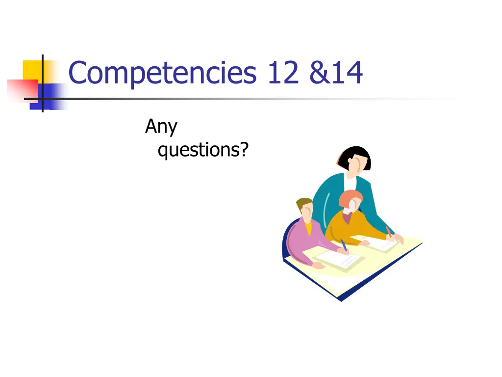 competencies 12 14 3