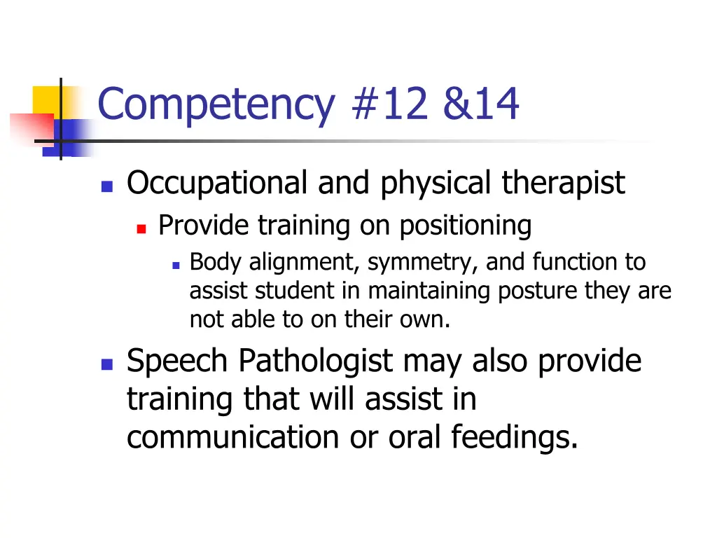 competency 12 14