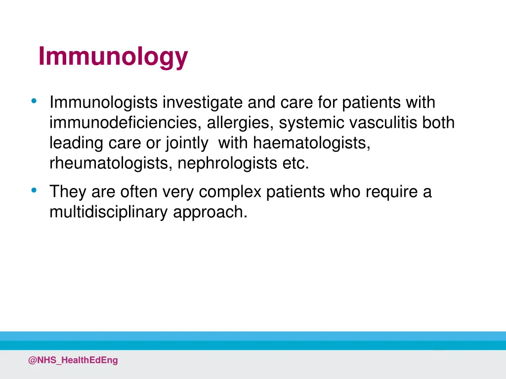 immunology