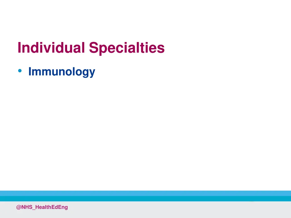 individual specialties 3