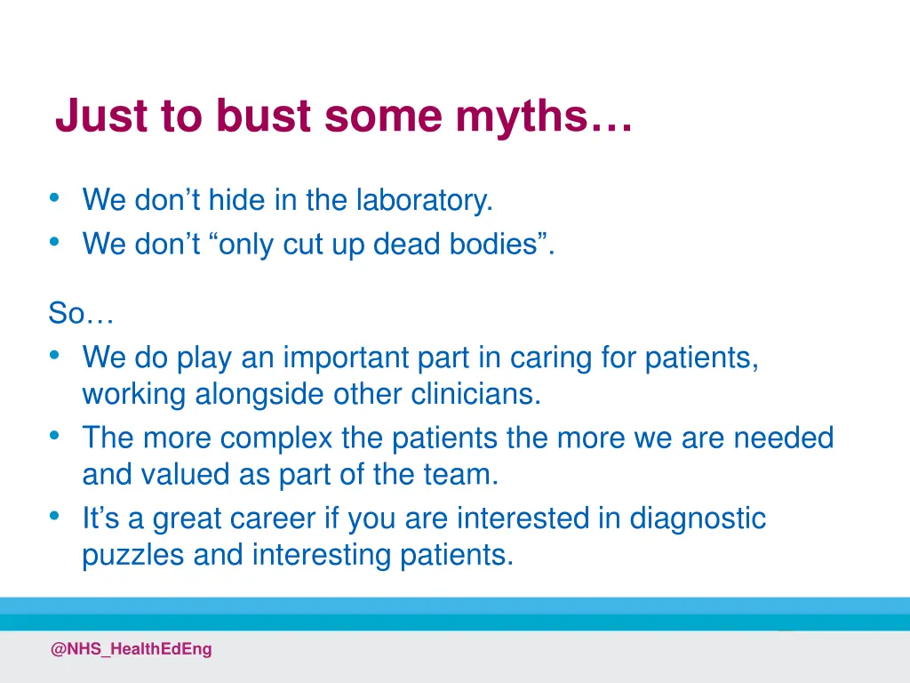 just to bust some myths