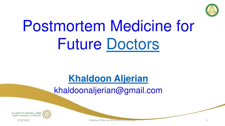 postmortem medicine for future doctors