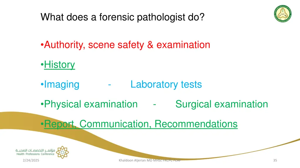 what does a forensic pathologist do 1