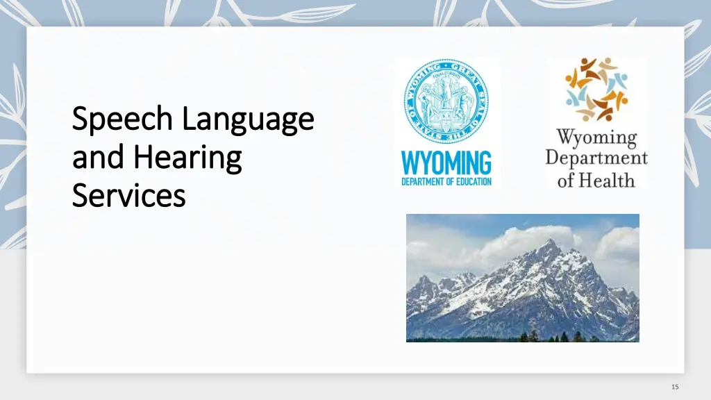 speech language speech language and hearing