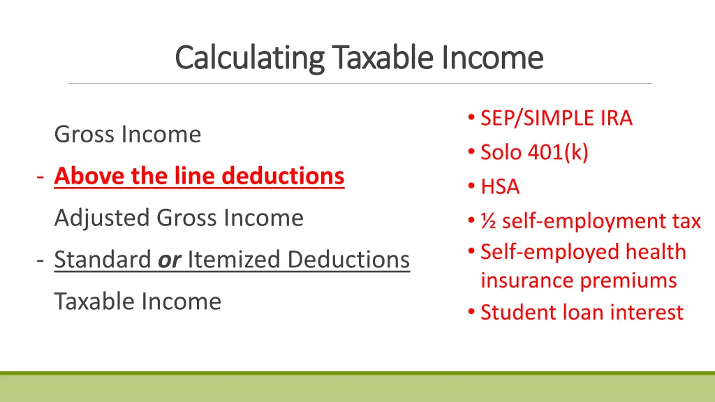 calculating taxable income calculating taxable 2